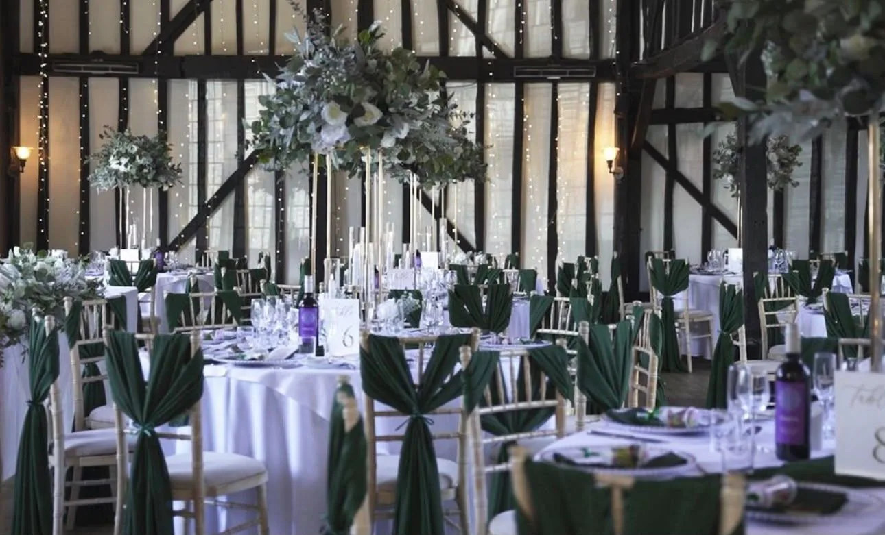 Amanda and Zara's wedding at The Warren Estate, styled by Laye's