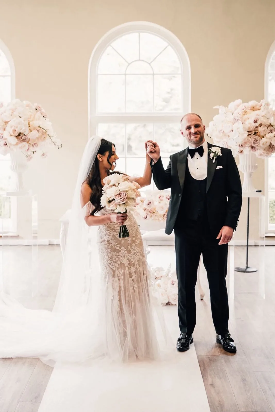 Sam and Dave at Braxted Park, styled by Laye's