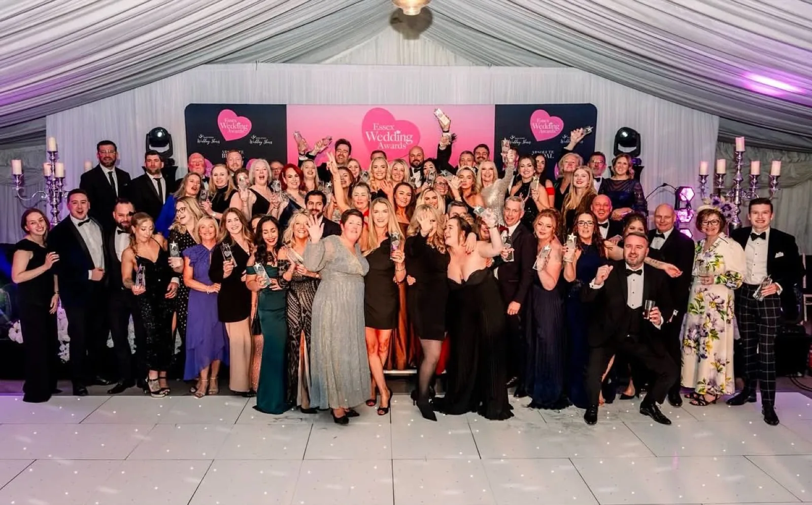 Laye's Wedding Stylists at the Essex Wedding Awards 2025
